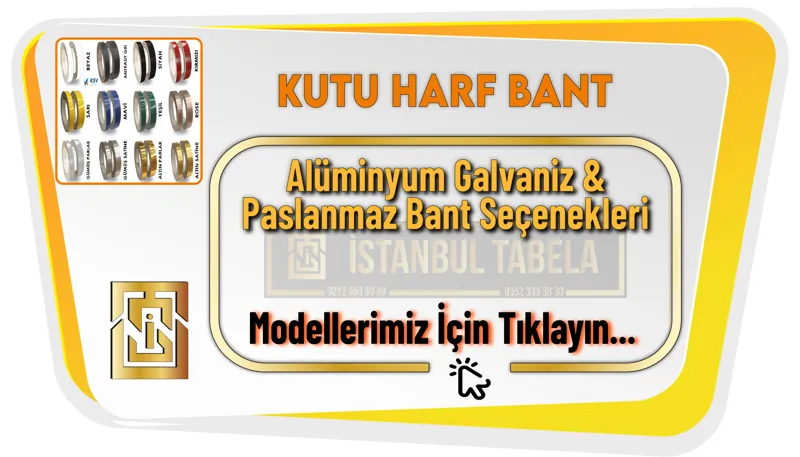 Kutu Harf Bant